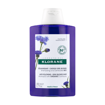 klorane shampoo alla centaurea capelli bianchi o grigi - 200 ml